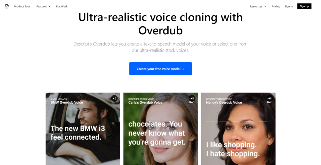 Descript Overdub Text to Speech descript overdub text to speech