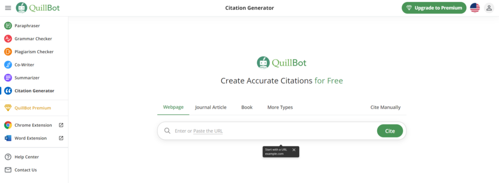 quillbot citation generator