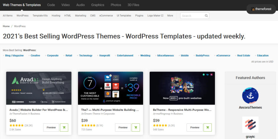 Get Premium WordPress Themes and Plugins (ThemeForest and CodeCanyon)